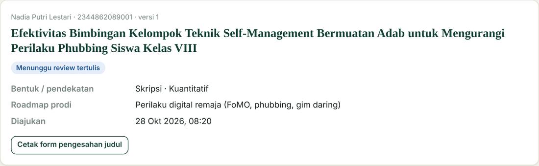 Tangkapan layar terkirim